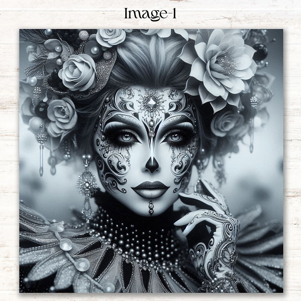 Thumbnail: Midnight Masquerade Diamond Painting