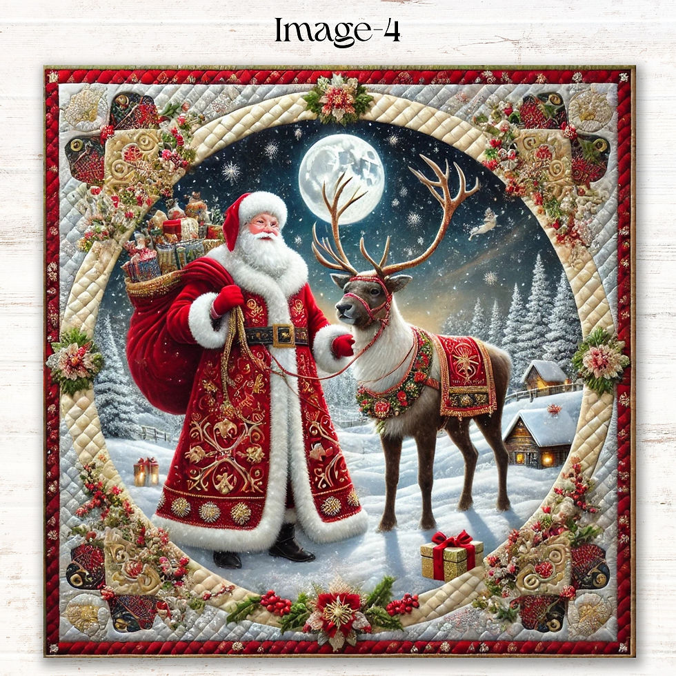 Thumbnail: Santa's Midnight Run Diamond Painting