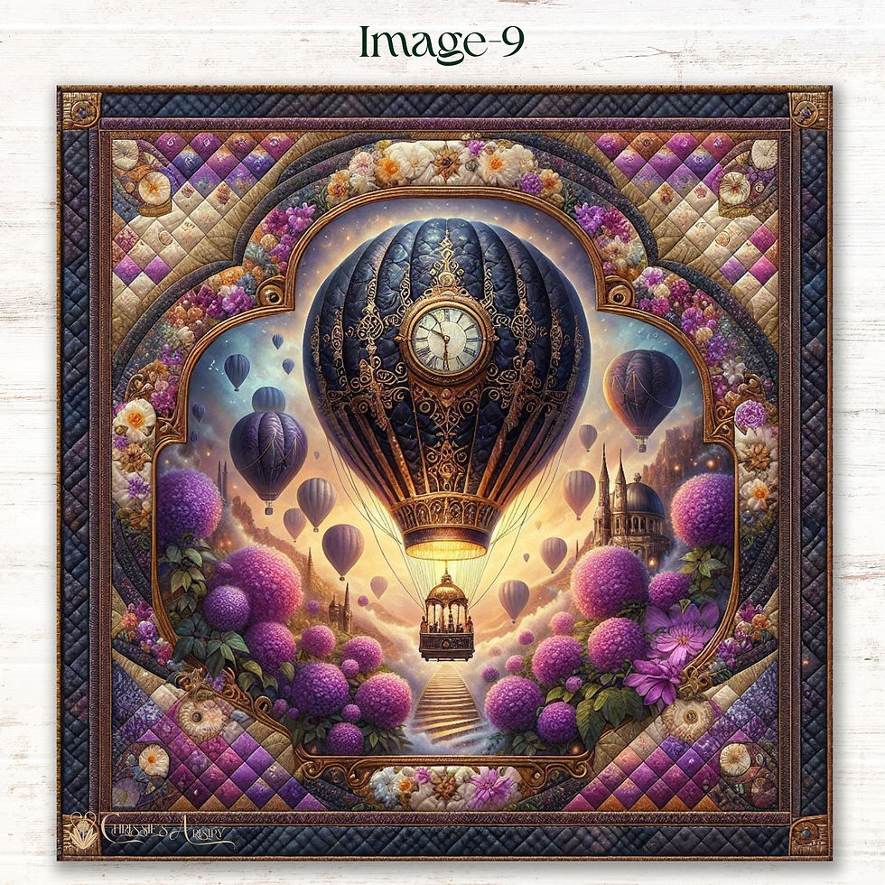Thumbnail: Clockmaker’s Dream Fabric Panels