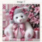 Thumbnail: Snowflake Sweetness Teddy Fabric Panels