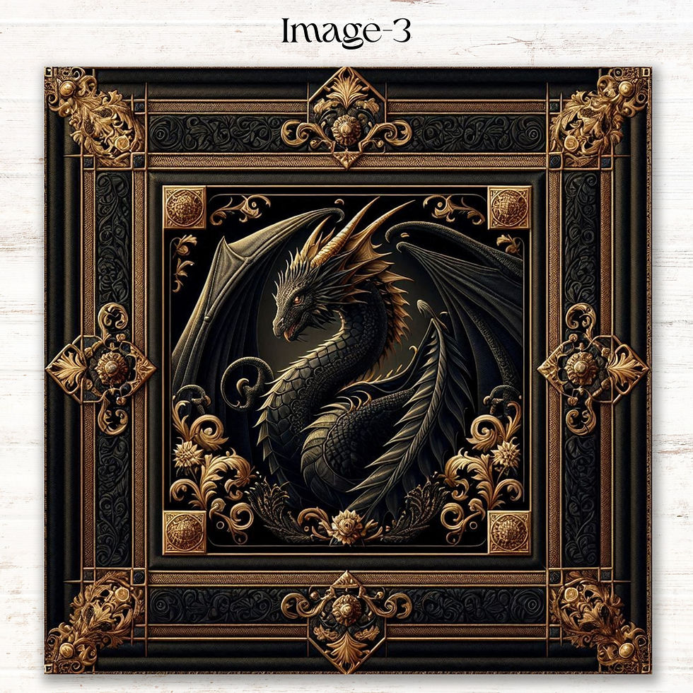 Thumbnail: Mystic Dragon Diamond Painting