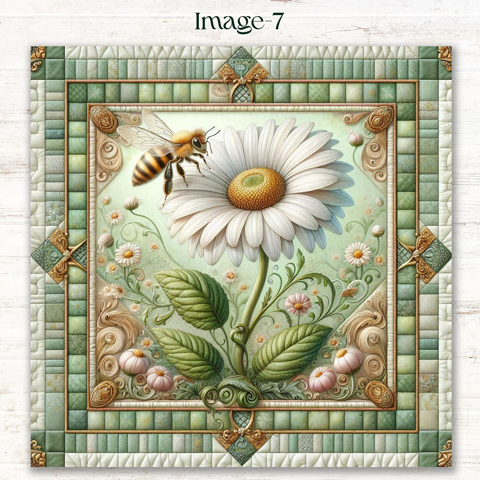 Thumbnail: Daisy Meadow Bliss Diamond Painting