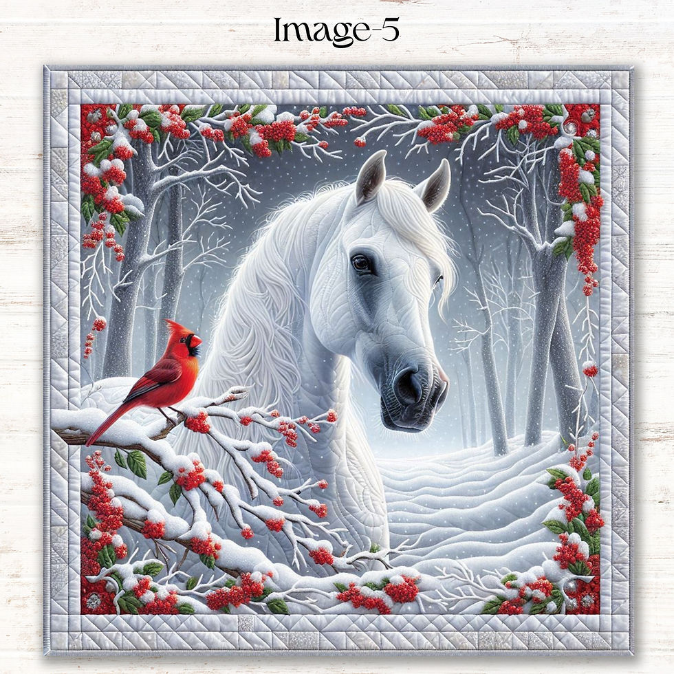Thumbnail: Whispers of Winter Diamond Painting