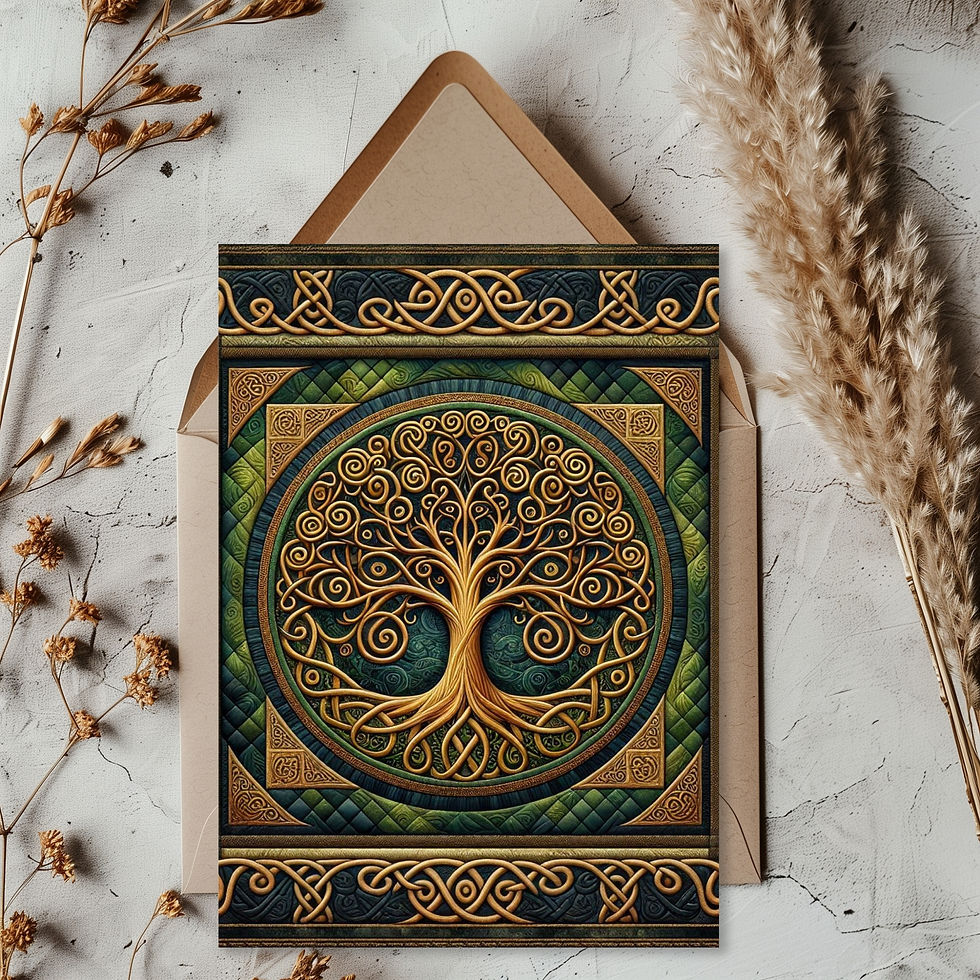 Thumbnail: Celtic Unity Blank Greeting Card Set