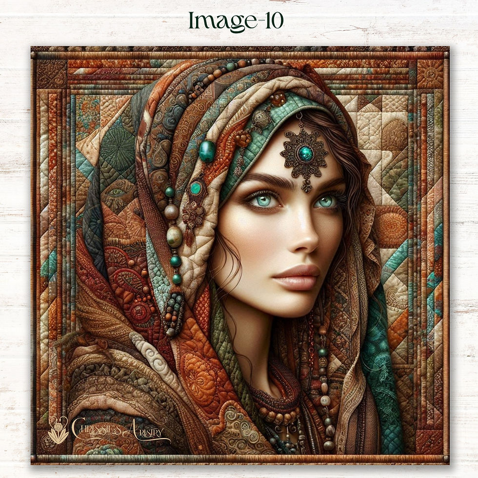Thumbnail: Gypsy Spirit Fabric Panels