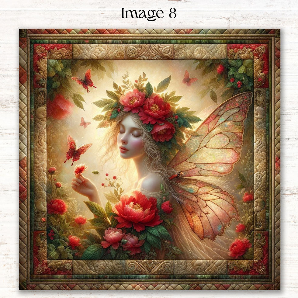 Thumbnail: Blossom Dream Faerie Diamond Painting