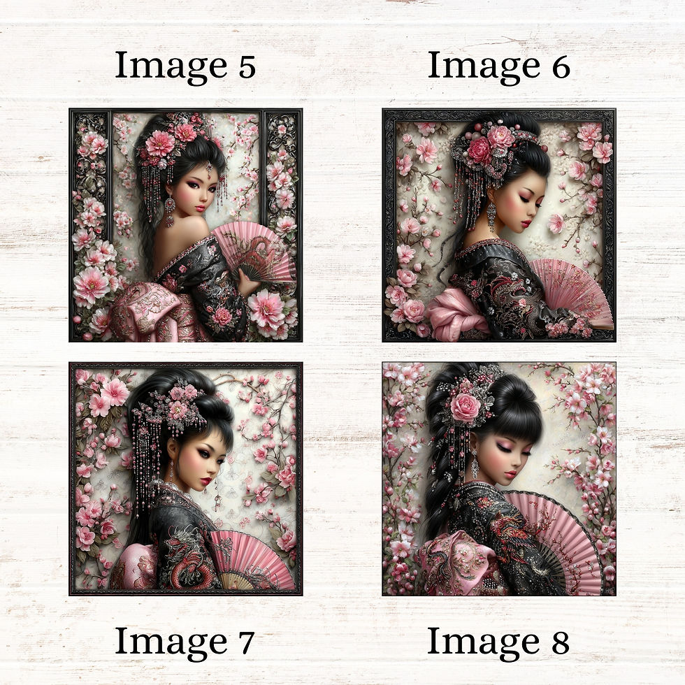 Thumbnail: Sakura Elegance Fabric Panels