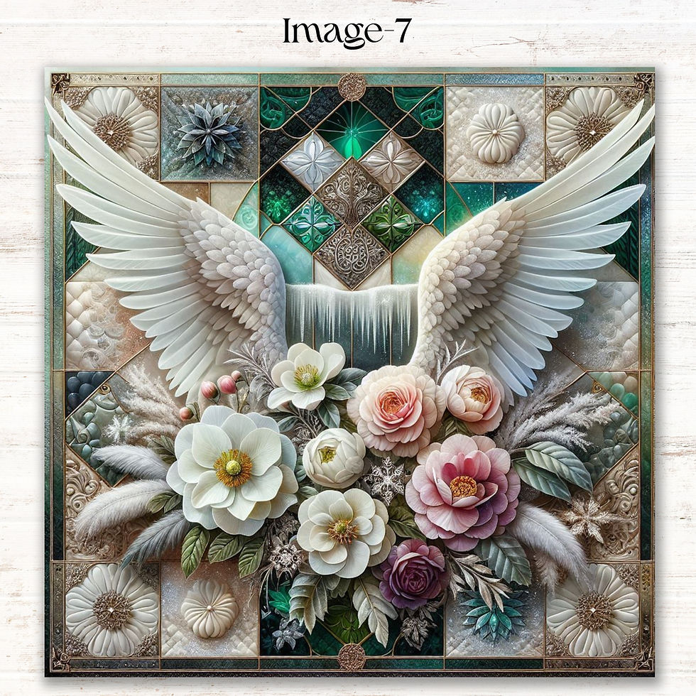 Thumbnail: Whispering Angel Wings Diamond Painting