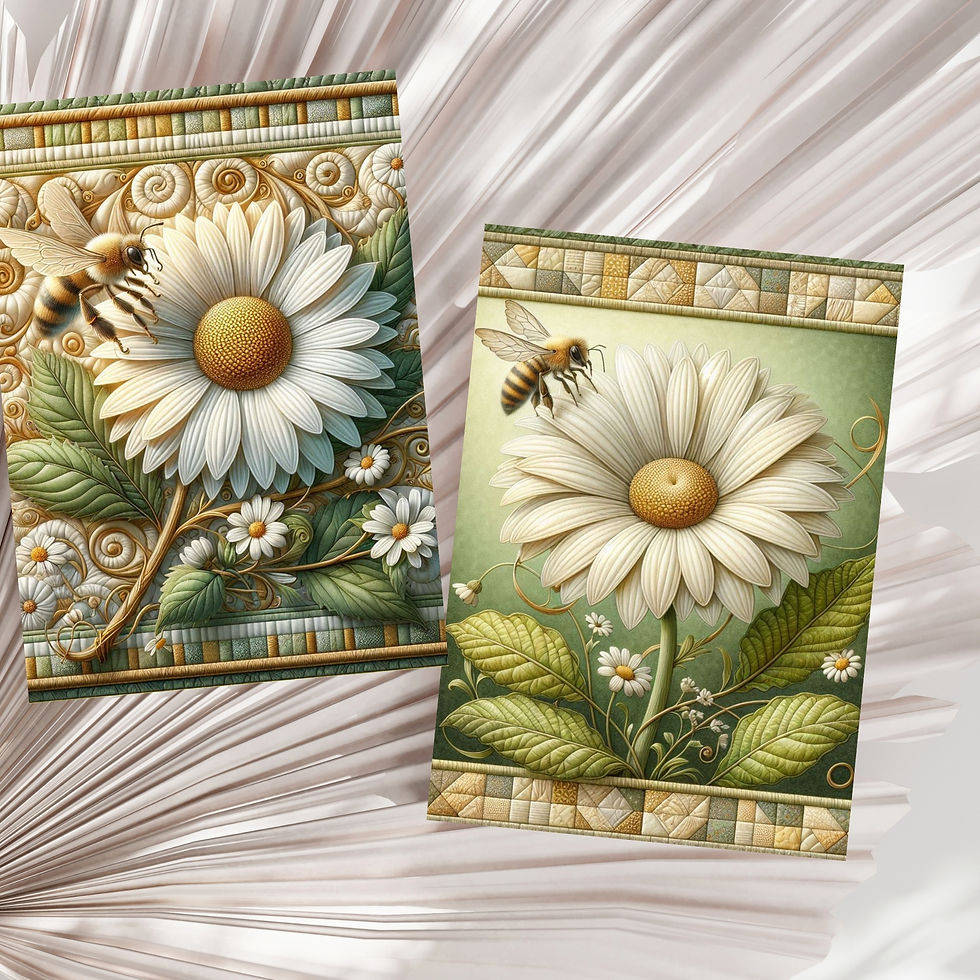 Thumbnail: Daisy Meadow Bliss Blank Greeting Card Set