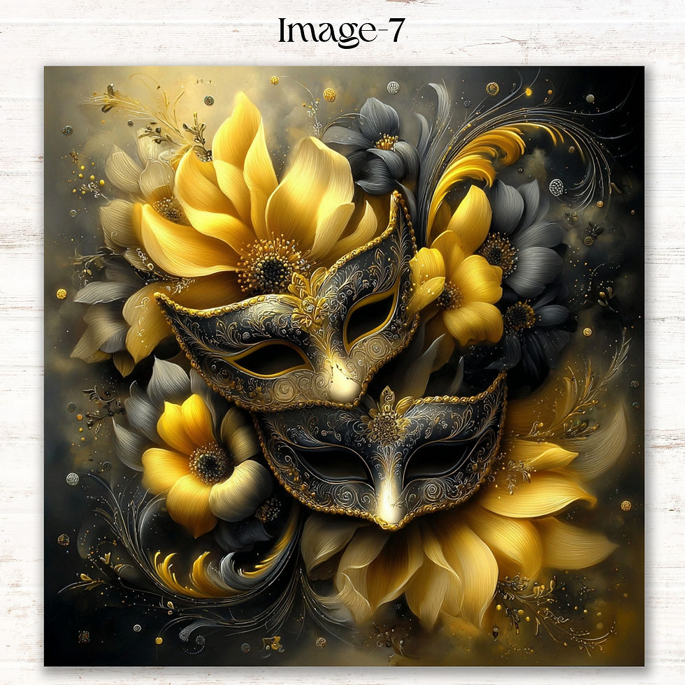 Thumbnail: Golden Night Veil Diamond Painting