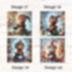 Thumbnail: Twinkle Toes Elf Fabric Panels