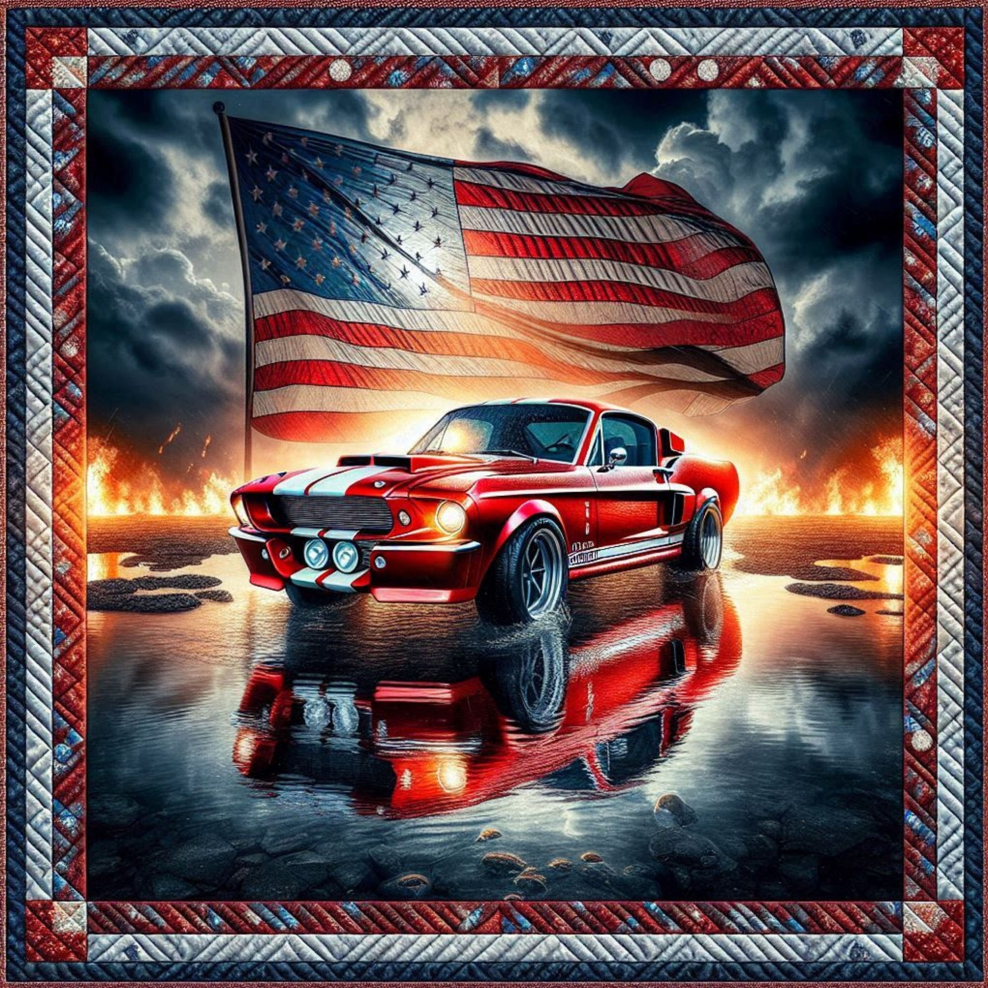 Patriot’s Drive Diamond Painting