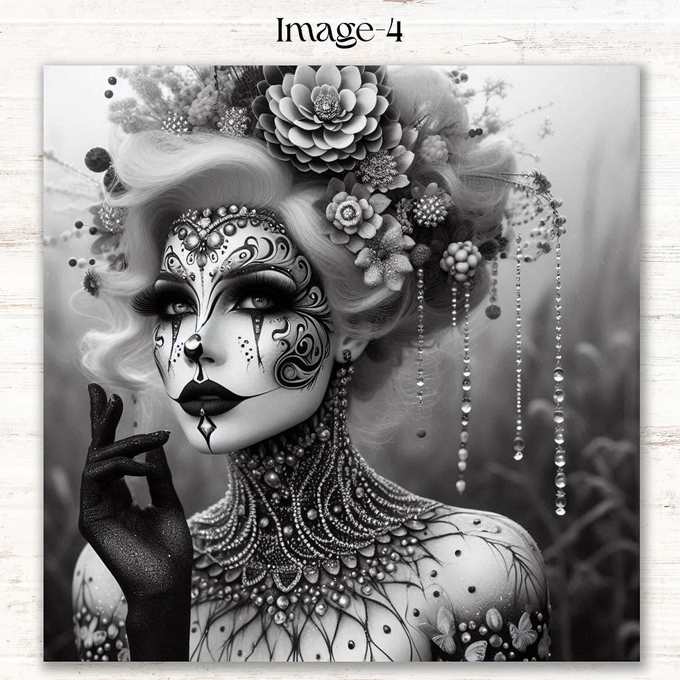 Thumbnail: Midnight Masquerade Diamond Painting