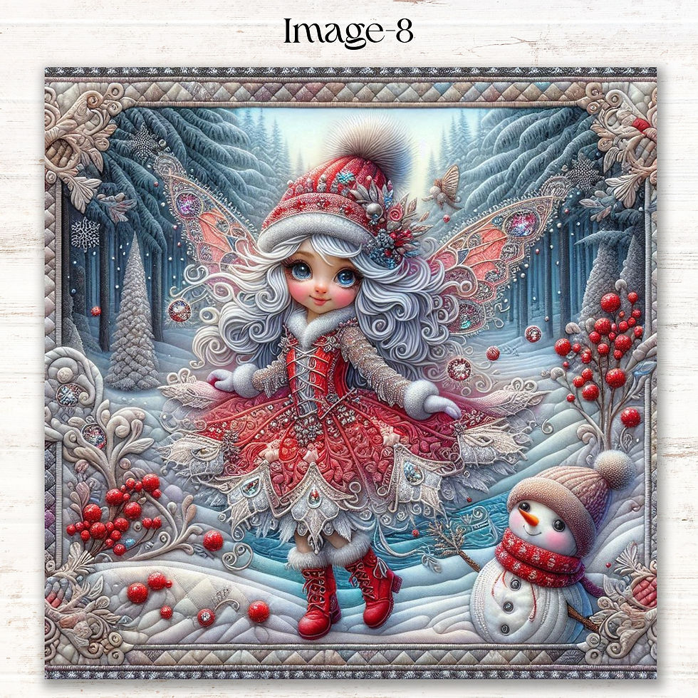 Thumbnail: Frosty Fairyland Magic Diamond Painting