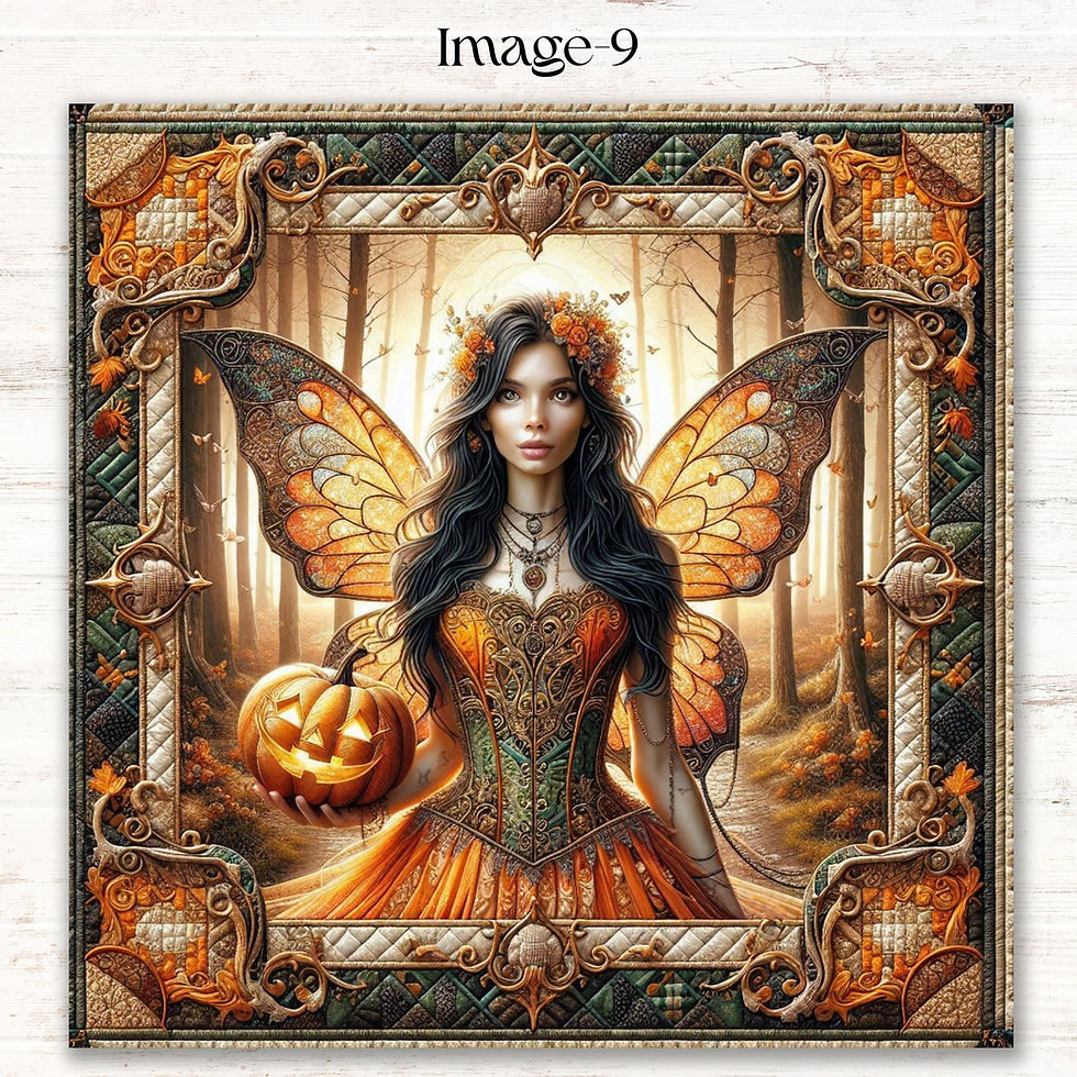 Thumbnail: Woodland Autumn Fairy Diamond Painting