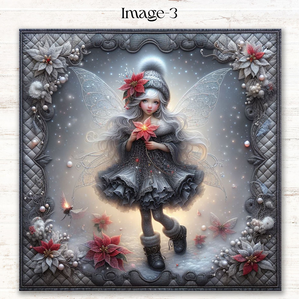 Thumbnail: Snowkissed Fairy Diamond Painting