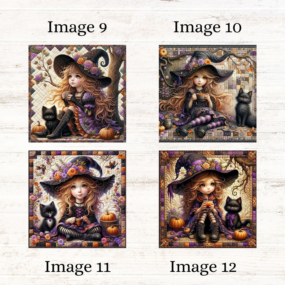 Thumbnail: Autumn Magic & Whiskers Fabric Panels