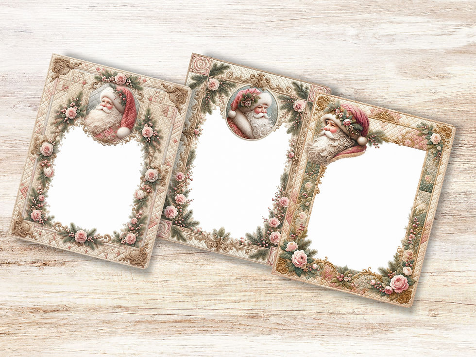 Thumbnail: Classic Kris Kringle Printable Notepad