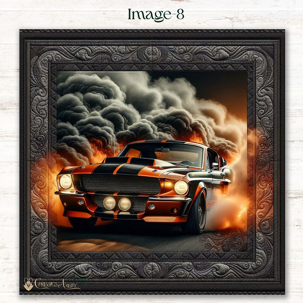 Thumbnail: Flames of Power Fabric Panels