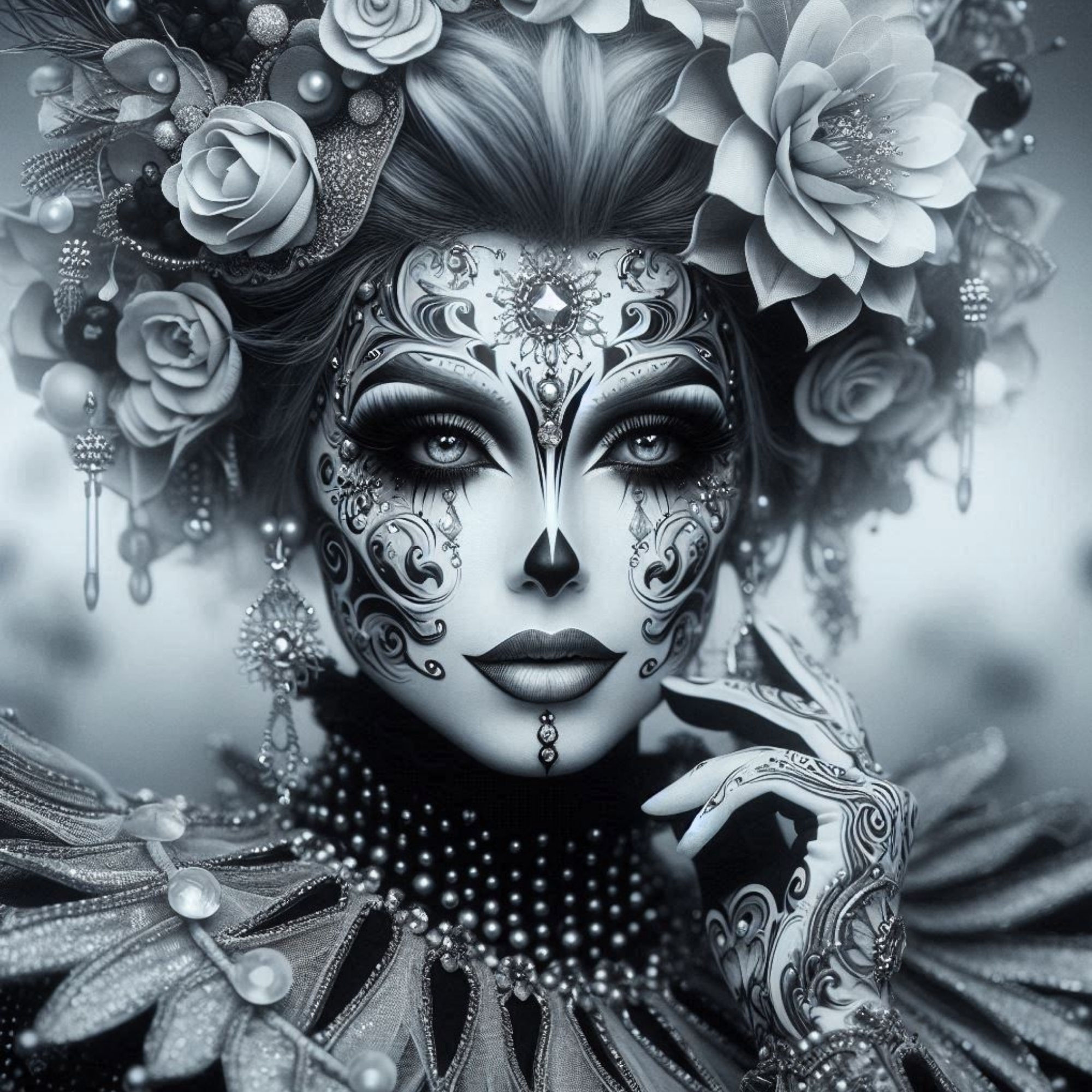 Midnight Masquerade Diamond Painting