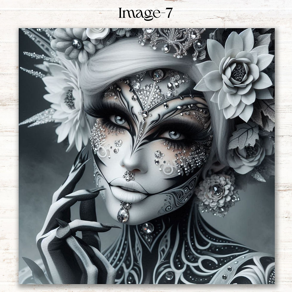 Thumbnail: Midnight Masquerade Diamond Painting