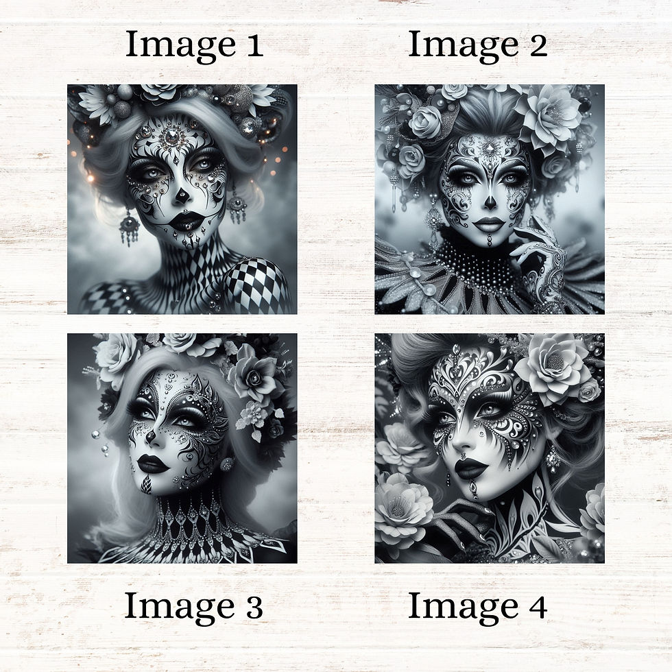 Thumbnail: Midnight Masquerade Fabric Panels