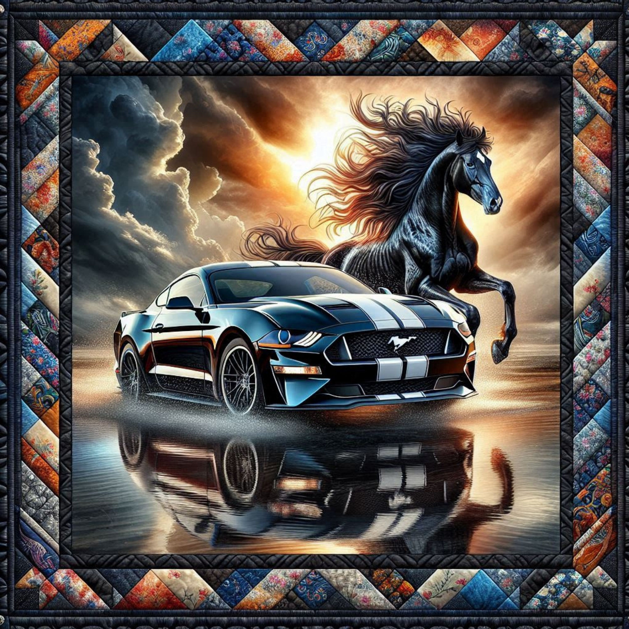 Spirit of the Mustang Diamond Painting