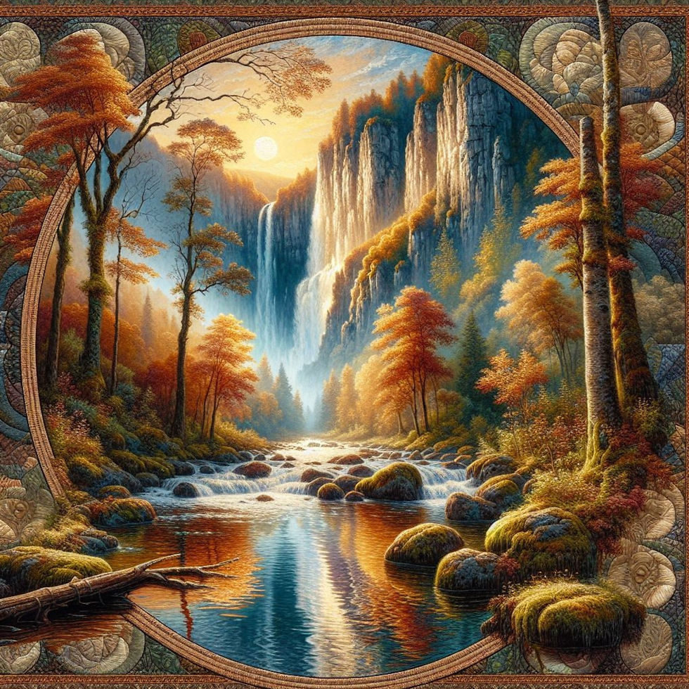 Thumbnail: Valley of the Golden Falls Diamond Painting