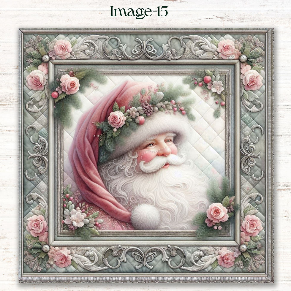 Thumbnail: Classic Kris Kringle Fabric Panels