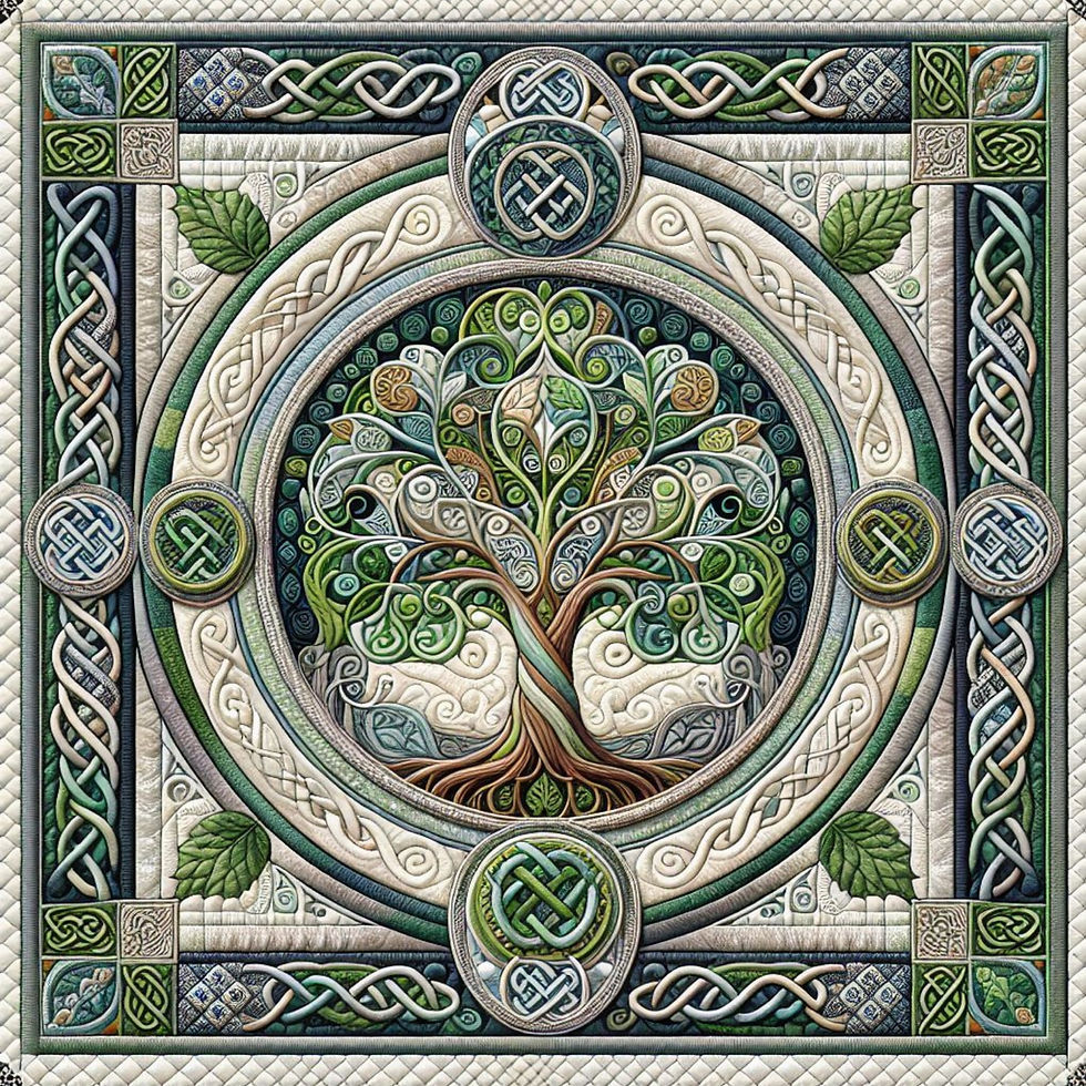 Thumbnail: Celtic Tree of Life Diamond Painting