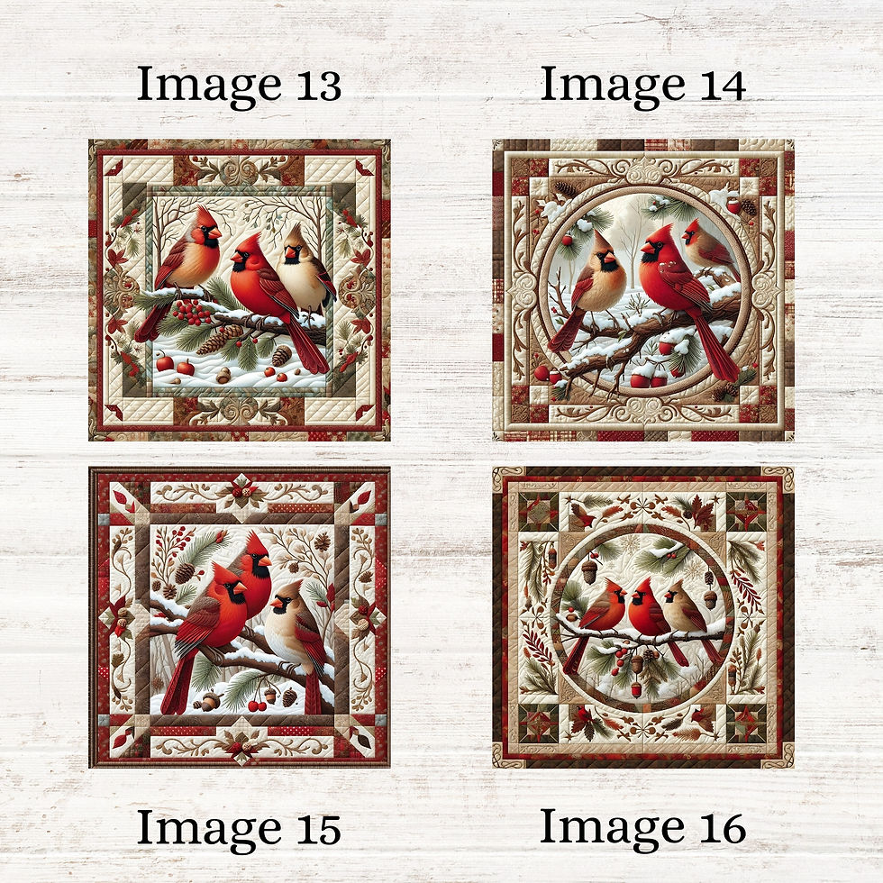 Thumbnail: Holiday Gathering Fabric Panels