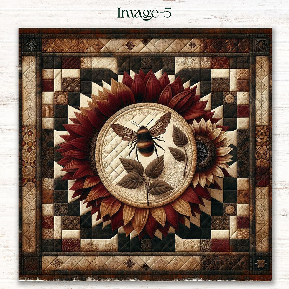 Thumbnail: Countryside Bee Diamond Painting