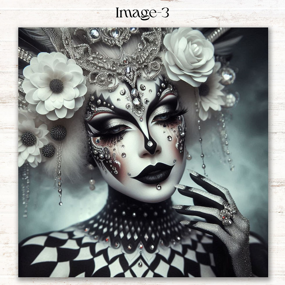 Thumbnail: Midnight Masquerade Diamond Painting