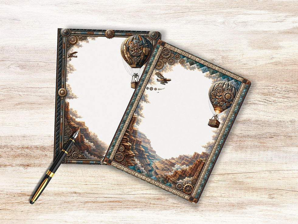 Thumbnail: Aviator's Invention Printable Notepad