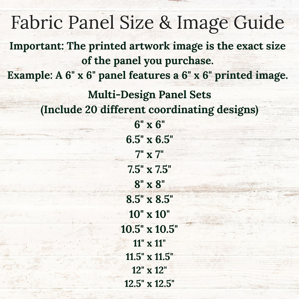 Thumbnail: Winter’s Bright Star Fabric Panels