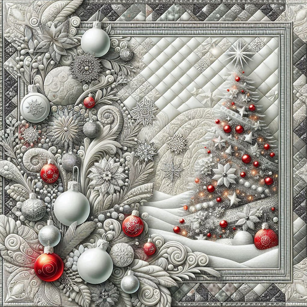 Thumbnail: Elegant Christmas Wonderland Diamond Painting