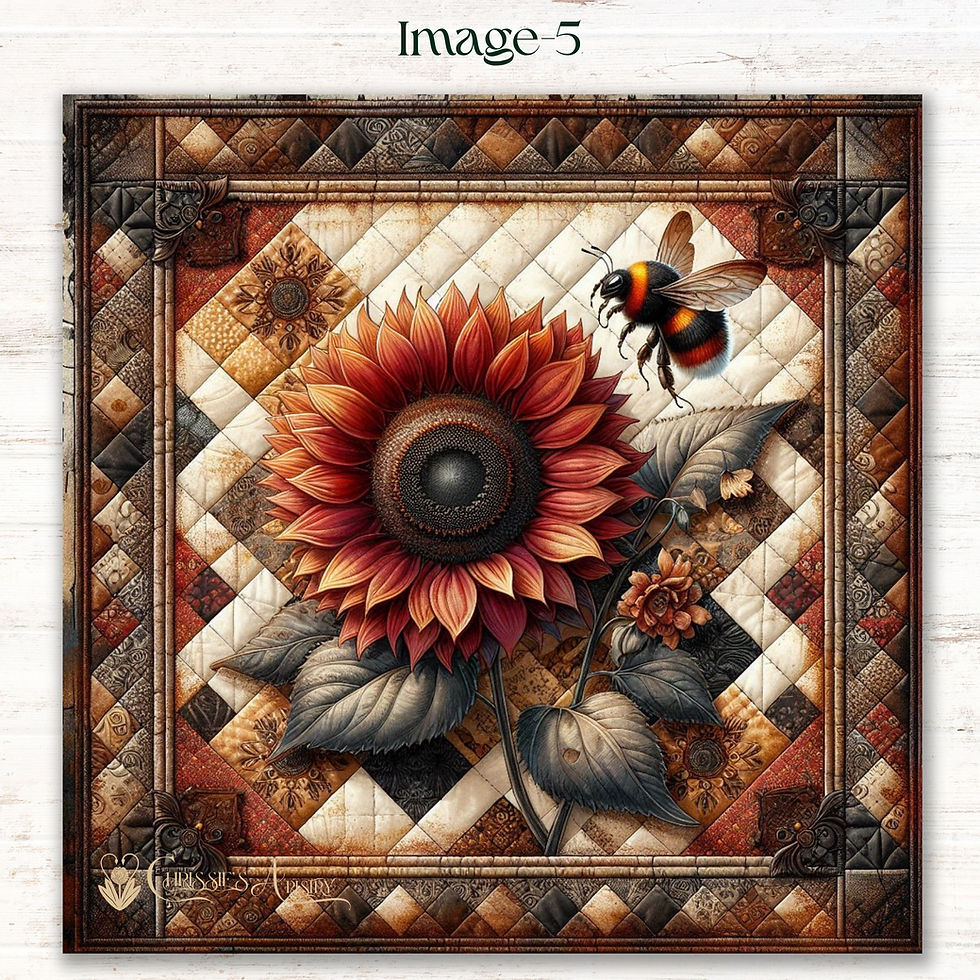 Thumbnail: Countryside Bee Fabric Panels