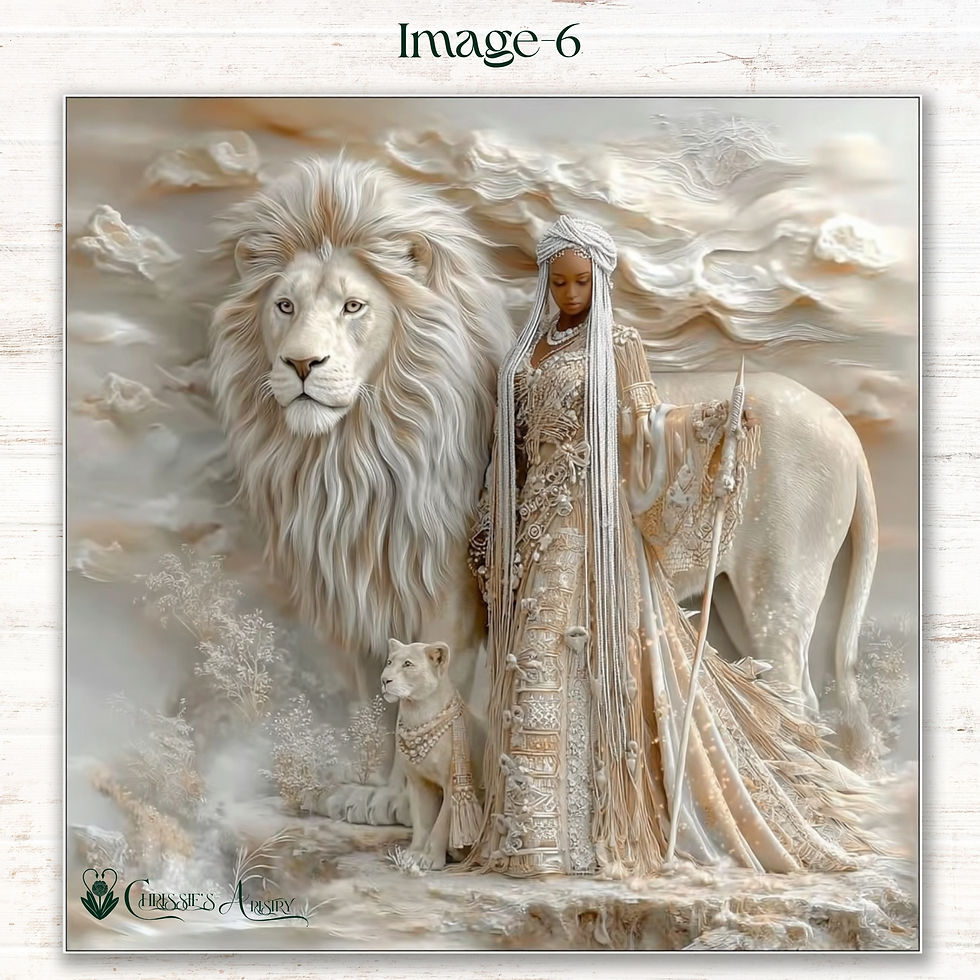 Thumbnail: Ivory Dreamkeeper Fabric Panels