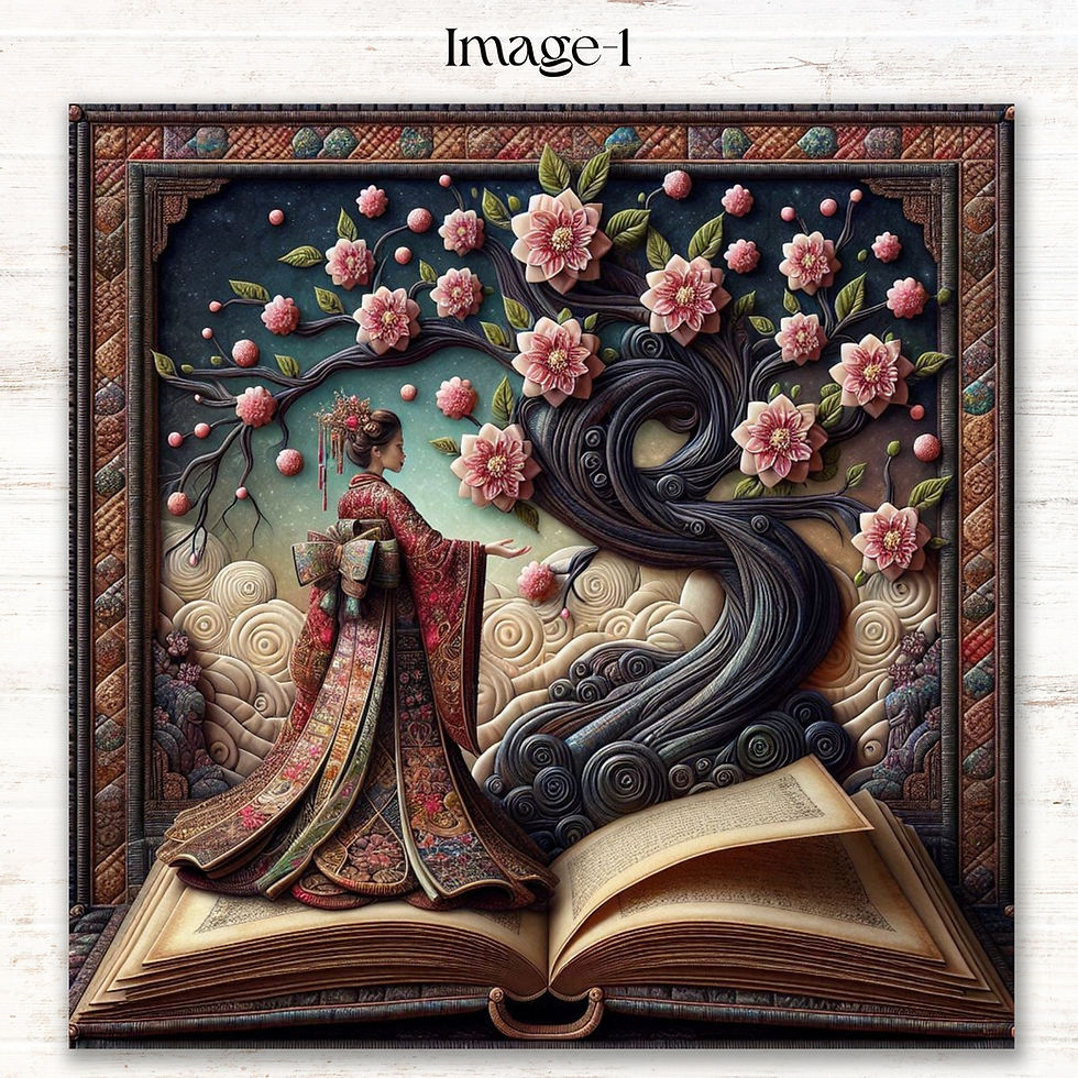 Thumbnail: Enchanted Pages Diamond Painting