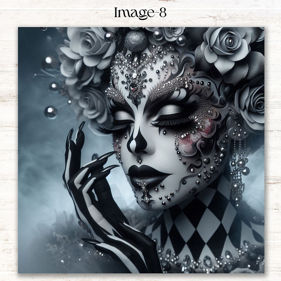 Thumbnail: Midnight Masquerade Diamond Painting