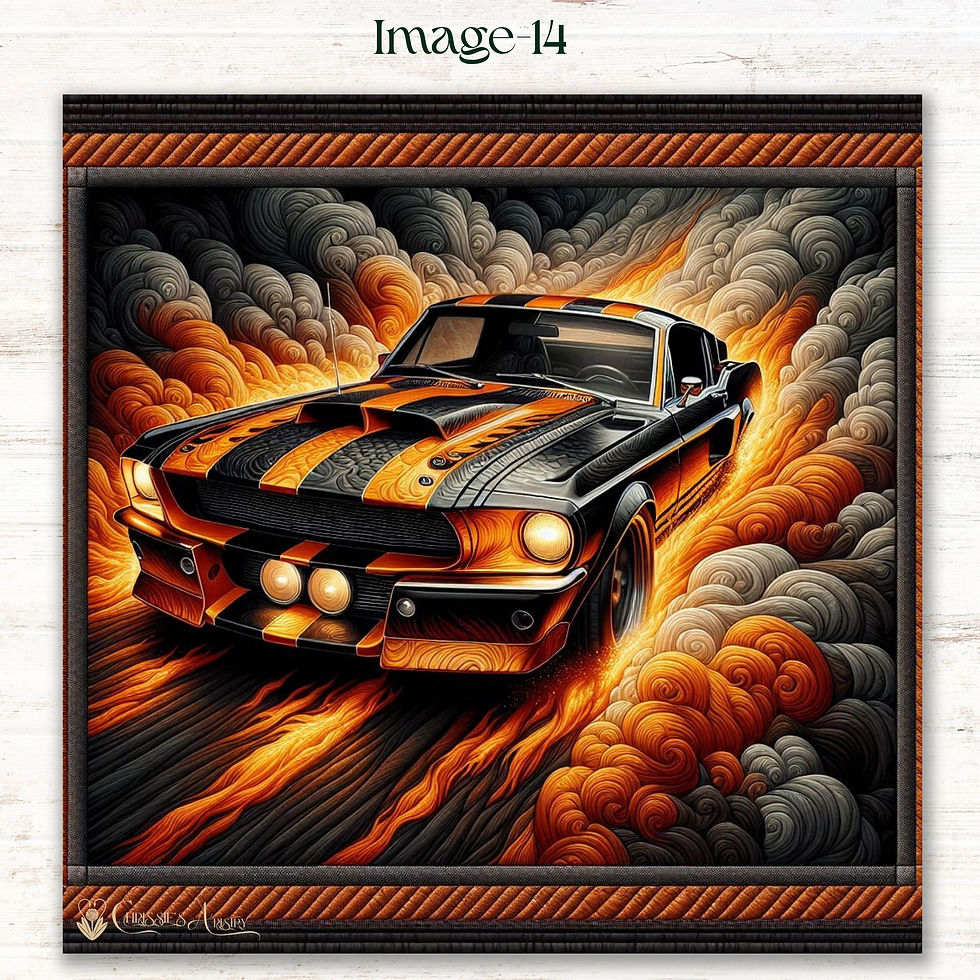 Thumbnail: Flames of Power Fabric Panels