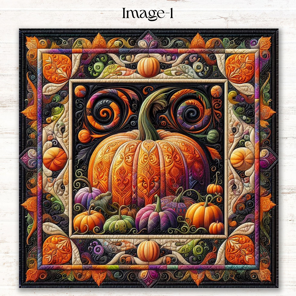Thumbnail: Royal Pumpkins Diamond Painting