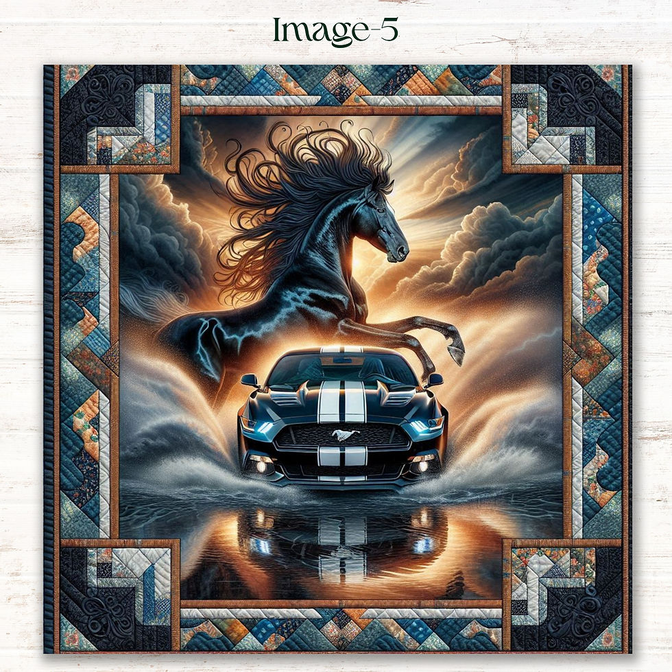 Thumbnail: Spirit of the Mustang Diamond Painting