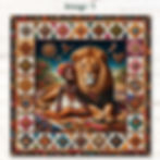 Thumbnail: Little Queen of the Savanna Fabric Panels