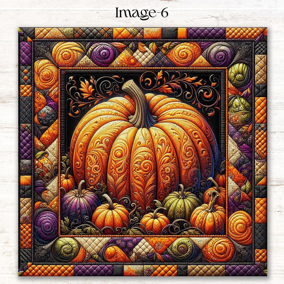Thumbnail: Royal Pumpkins Diamond Painting