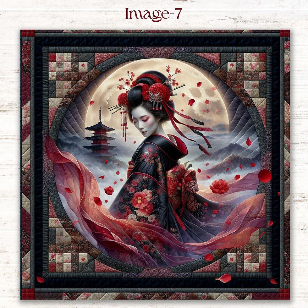 Thumbnail: Geisha of Twilight Diamond Painting