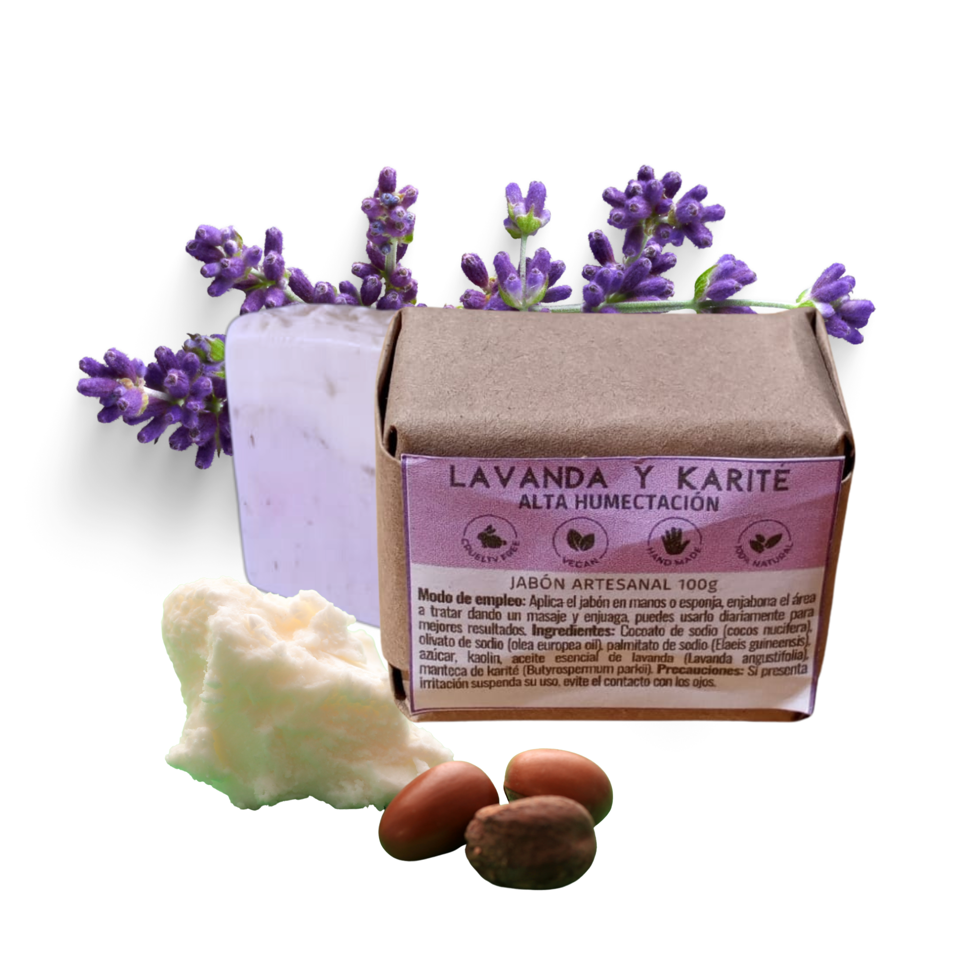Jabón de Lavanda y Karité