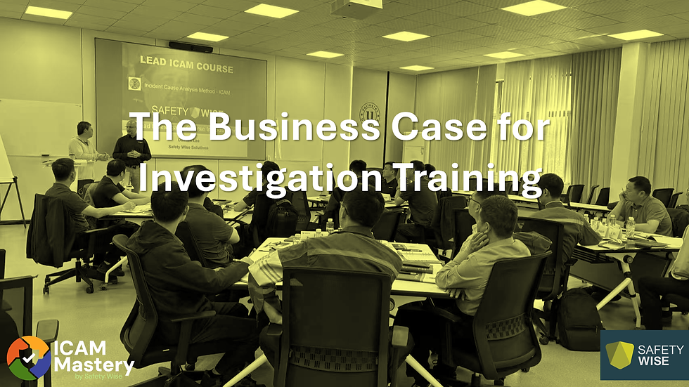 The Business Case for Investigation Training: Why the Cost of Prevention Is Almost Always Lower Than the Cost of Failure