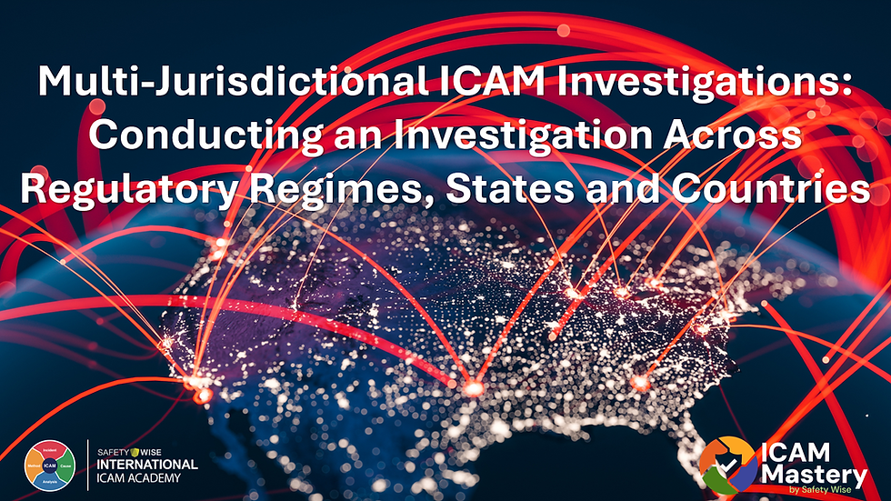 Multi-Jurisdictional ICAM Investigations: Conducting an Investigation Across Regulatory Regimes, States and Countries
