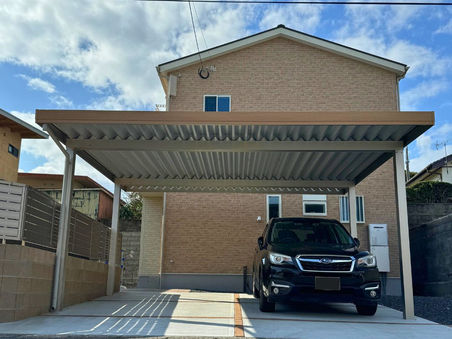 ツートンカーポートin鹿児島市